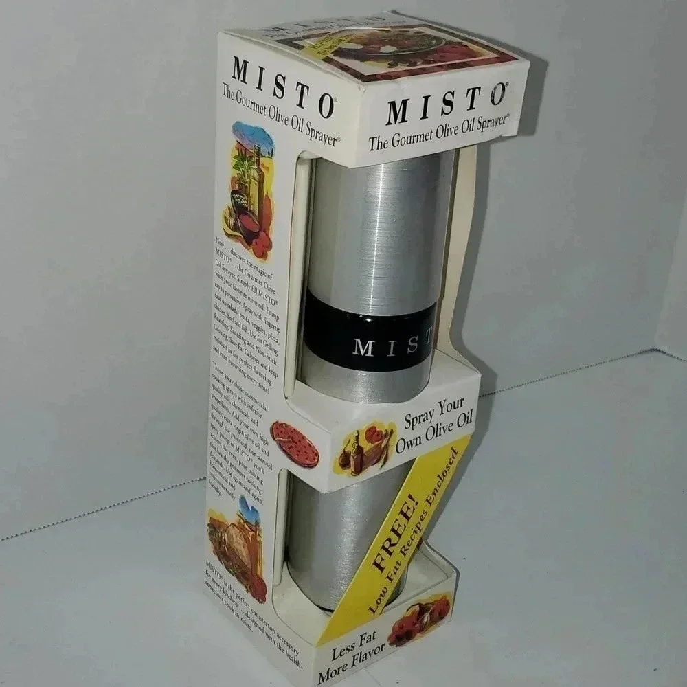 Misto The Gourmet Olive Oil Sprayer in Brushed Aluminum NWT